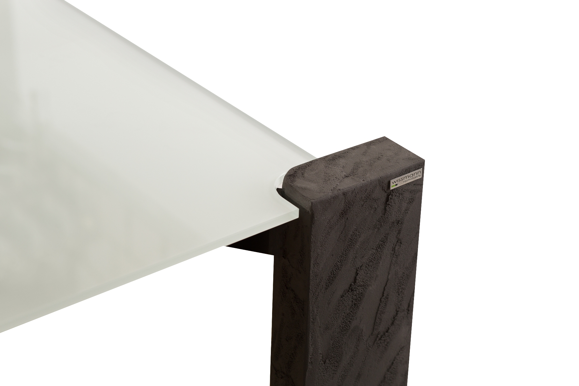 WISSMANN design dining table glass top art605