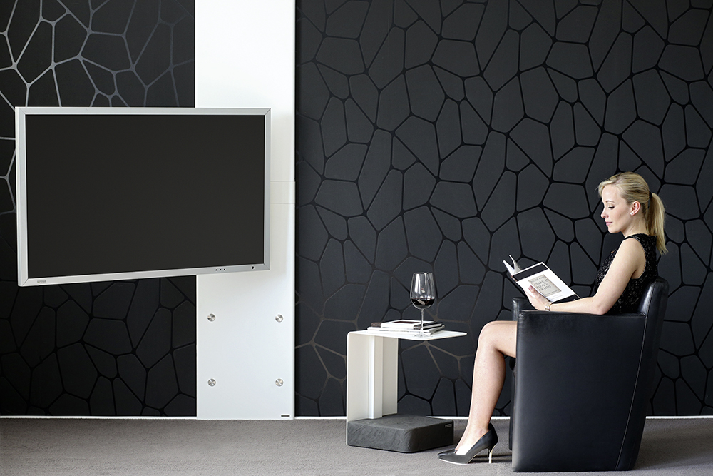 Wissmann Design TV wall mount plate art126