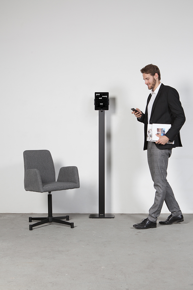 WISSMANN design tablet stand clock use art185