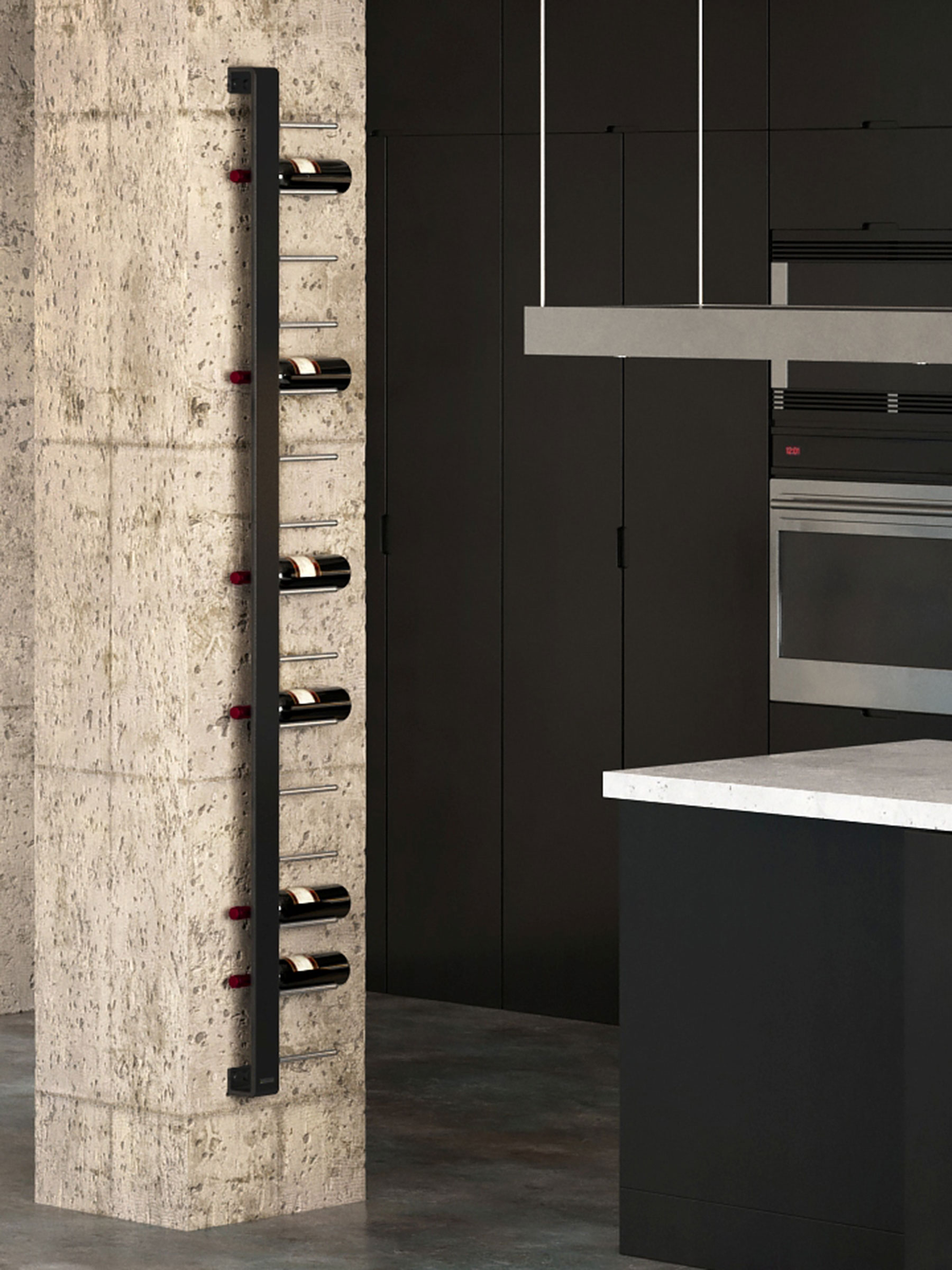 Wissmann design wine rack wall-mounted col art583