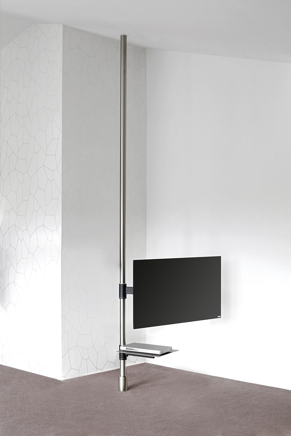 Wissmann Design TV mount column floor-ceiling post ART129