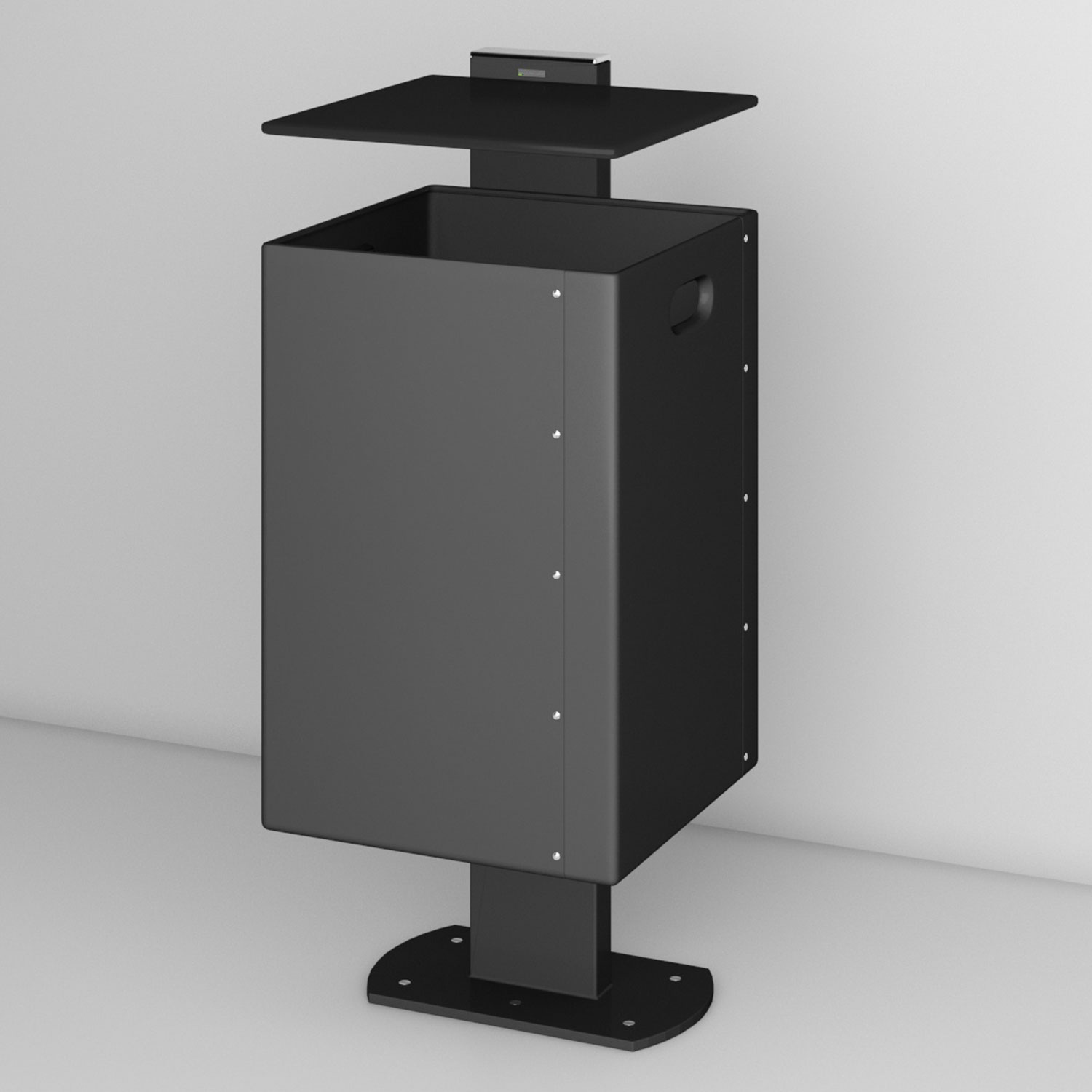 Outdoor waste garbage can light art703