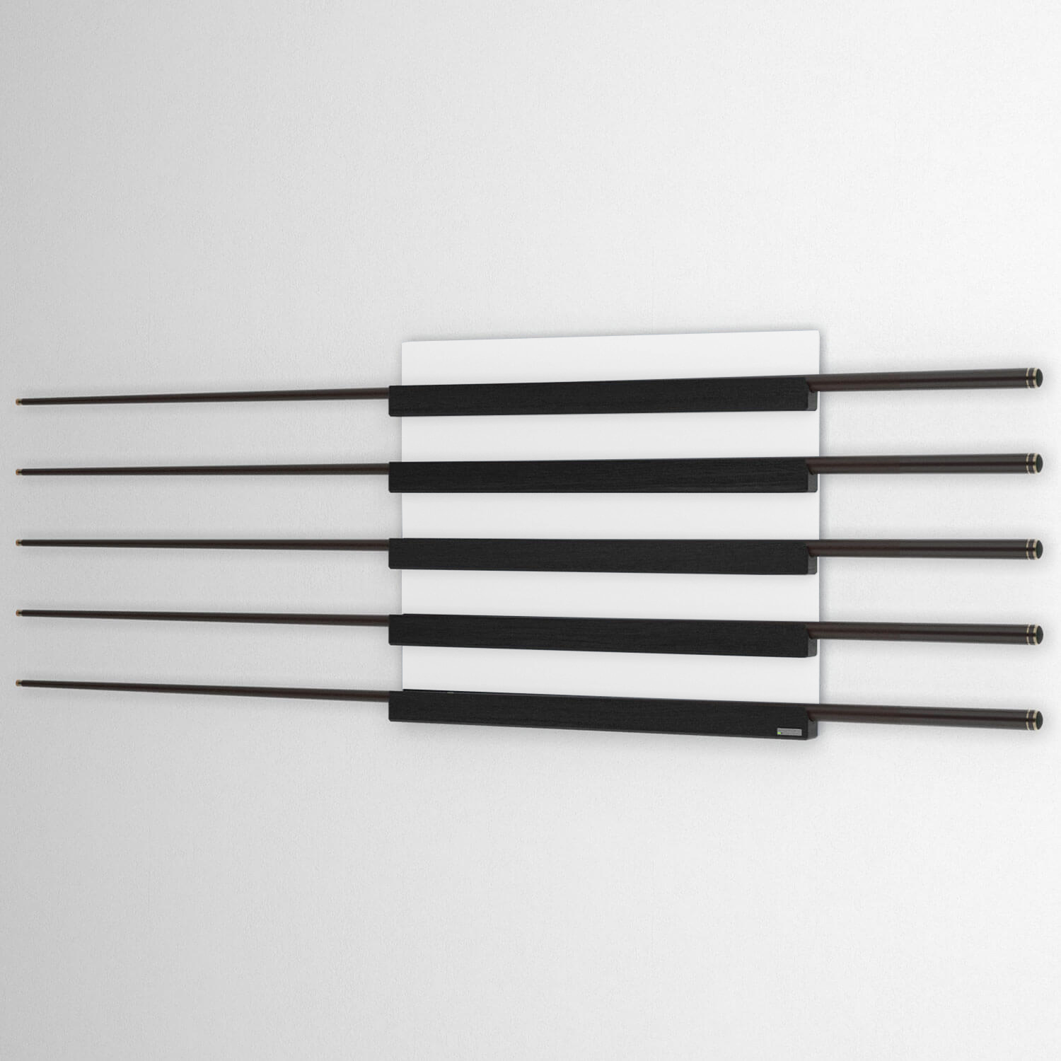 Wissmann Design cue wall holder qs art516 for billiards and snooker