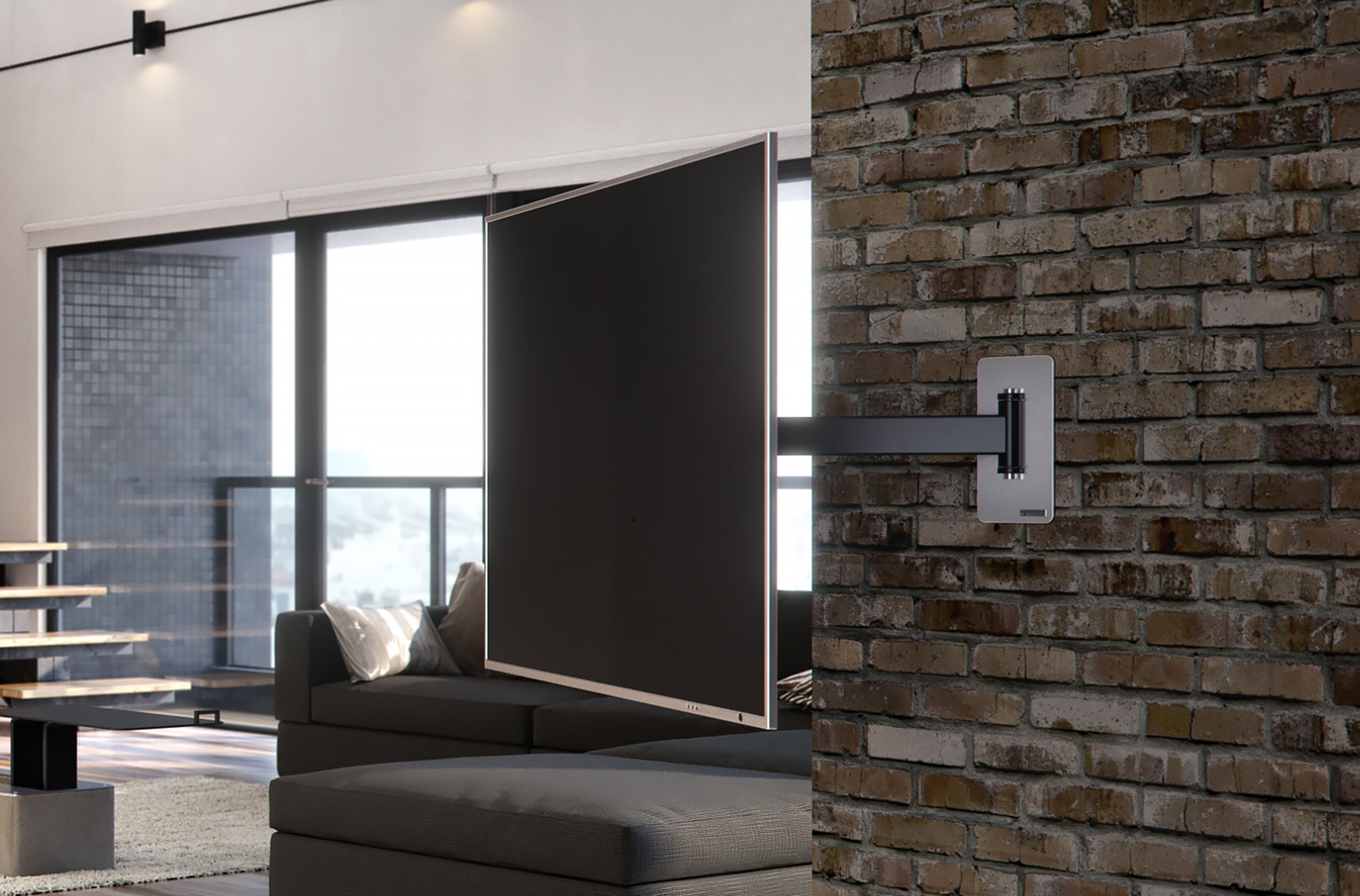 Wissmann Design TV wall mount solution art128-NA giftable