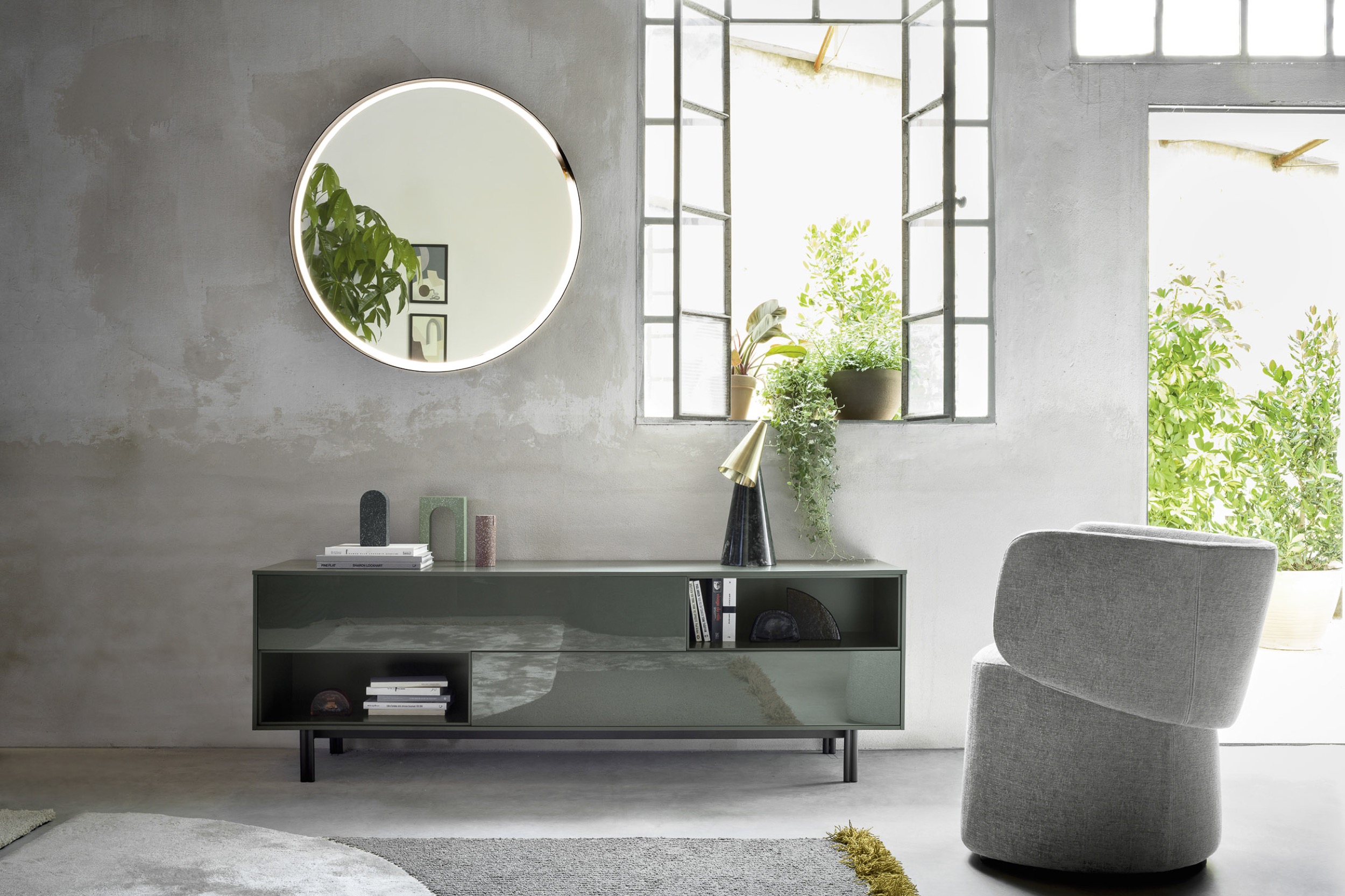 Niedriges, rechteckiges Sideboard RIM