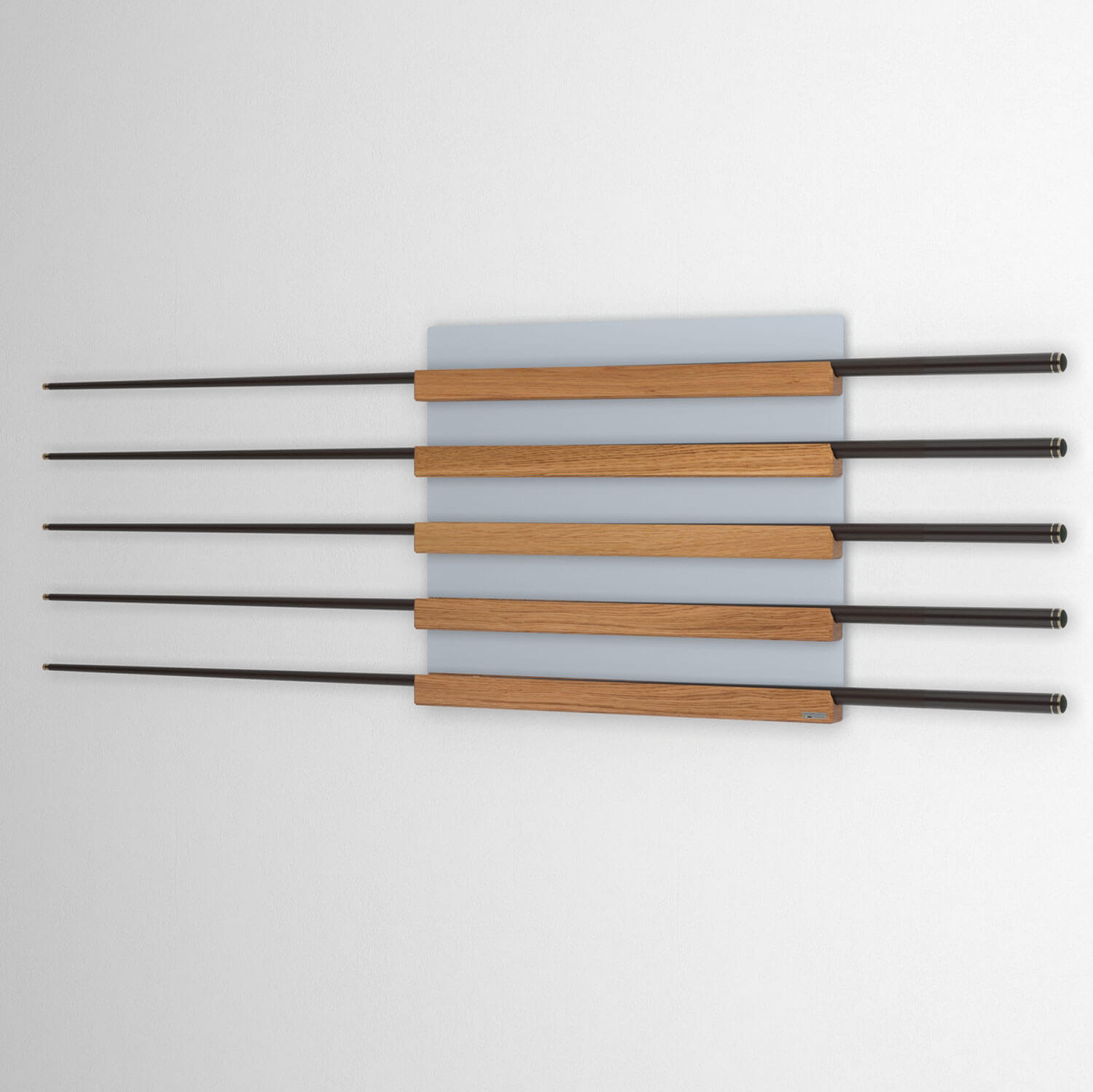 Wissmann Design cue wall holder qs art516 for billiards and snooker