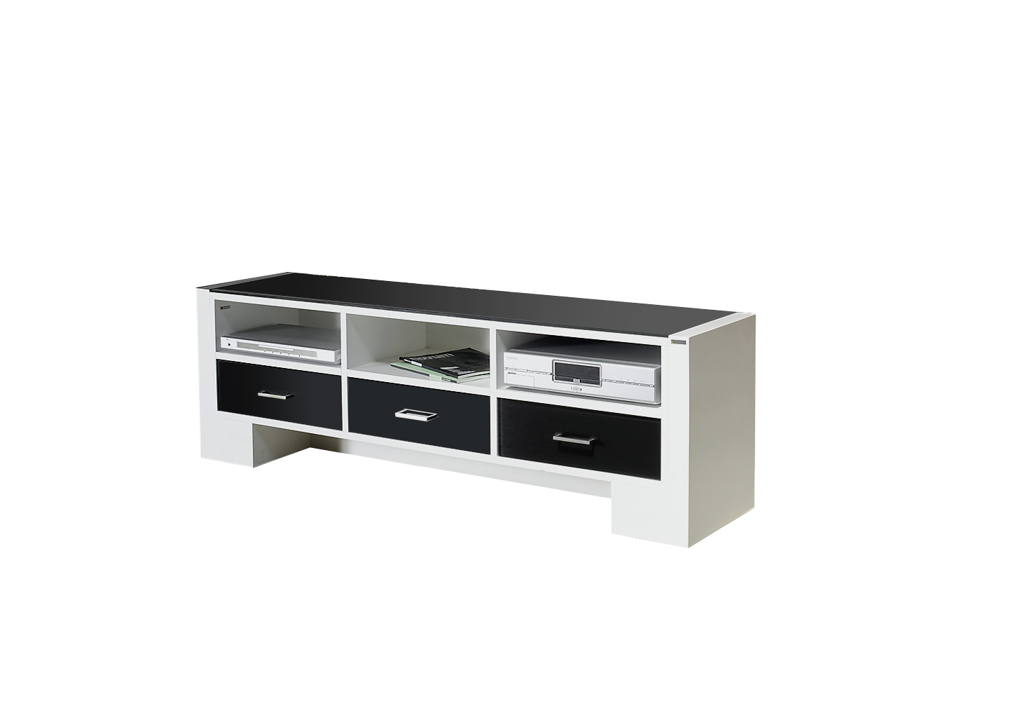 WISSMANN Design TV Lowboard ART122 optional compartments and drawers