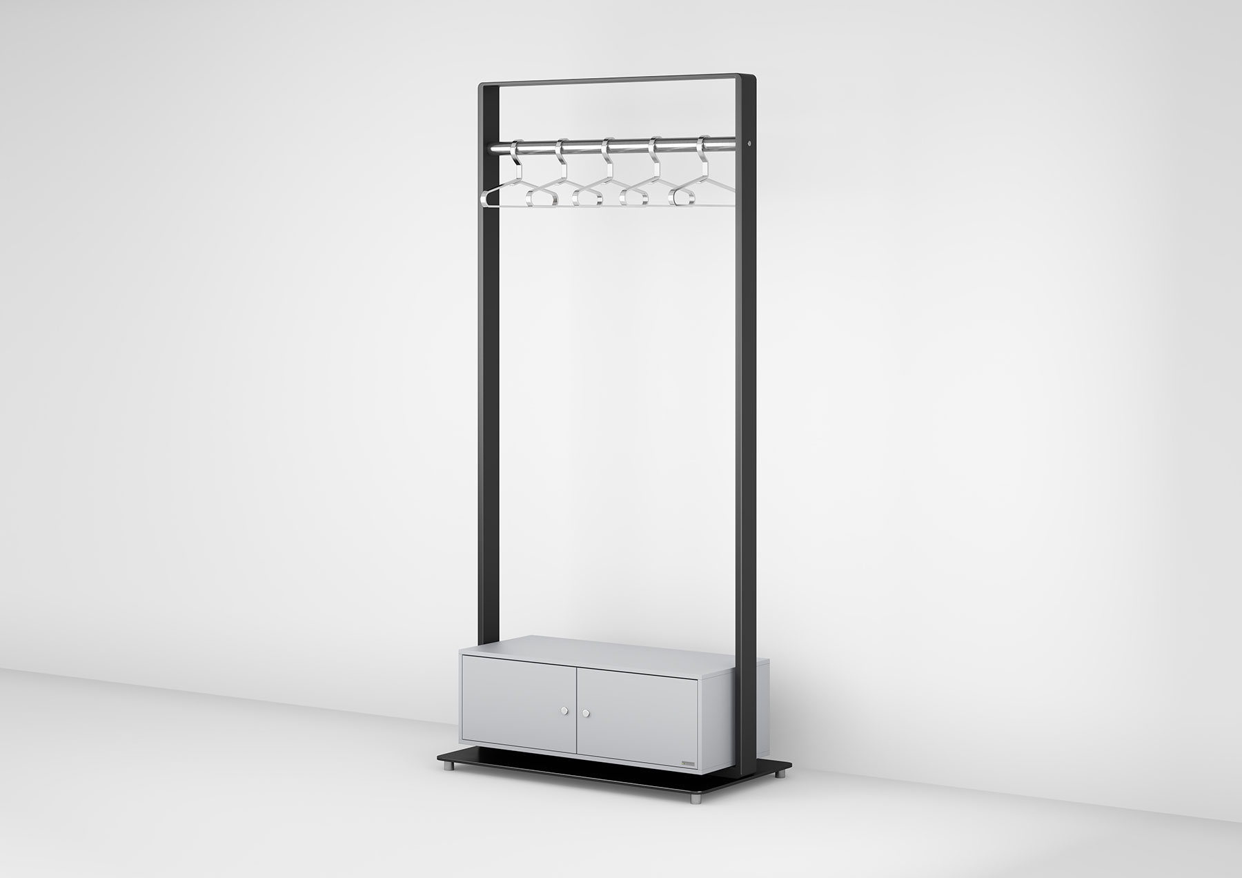 Wissmann Design standing coat rack frame art589