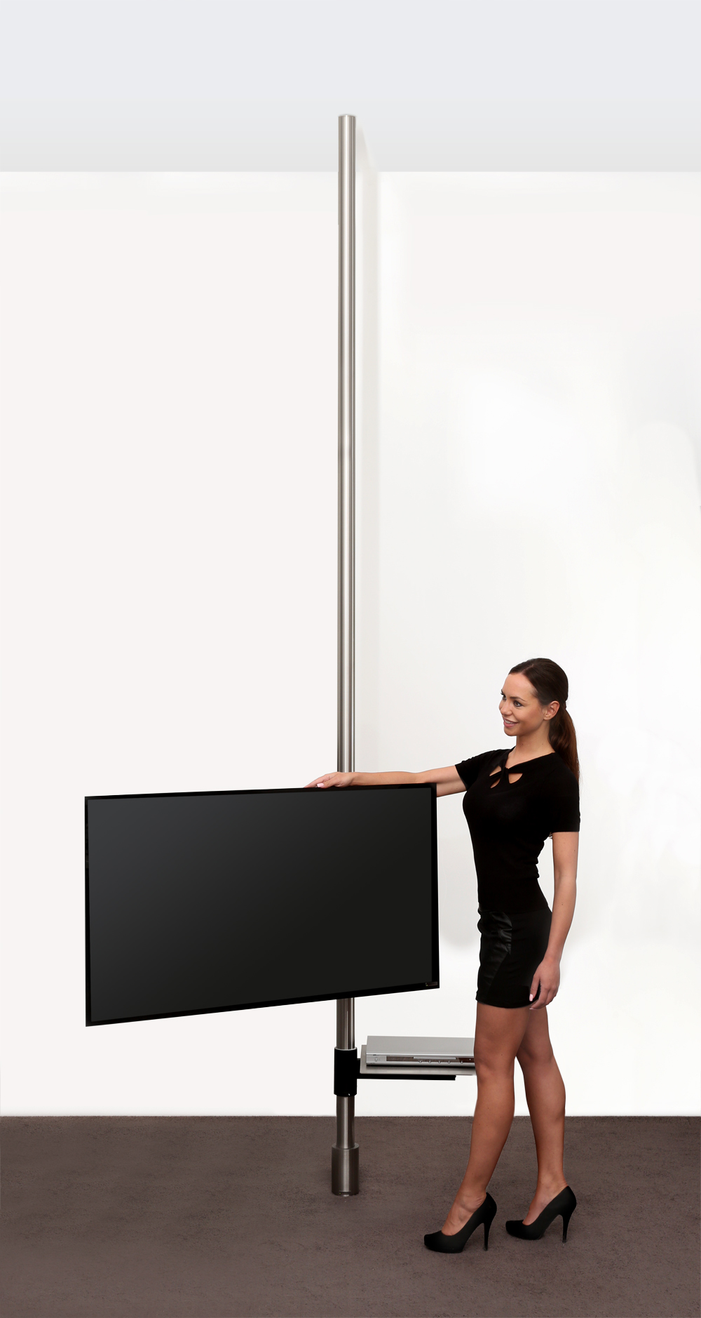 Wissmann Design TV mount column floor-ceiling post ART129