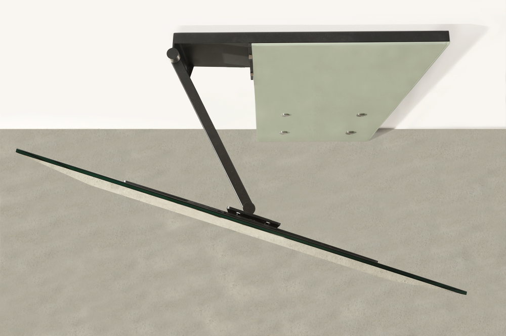 Wissmann Design TV wall mount plate art117-s slate look