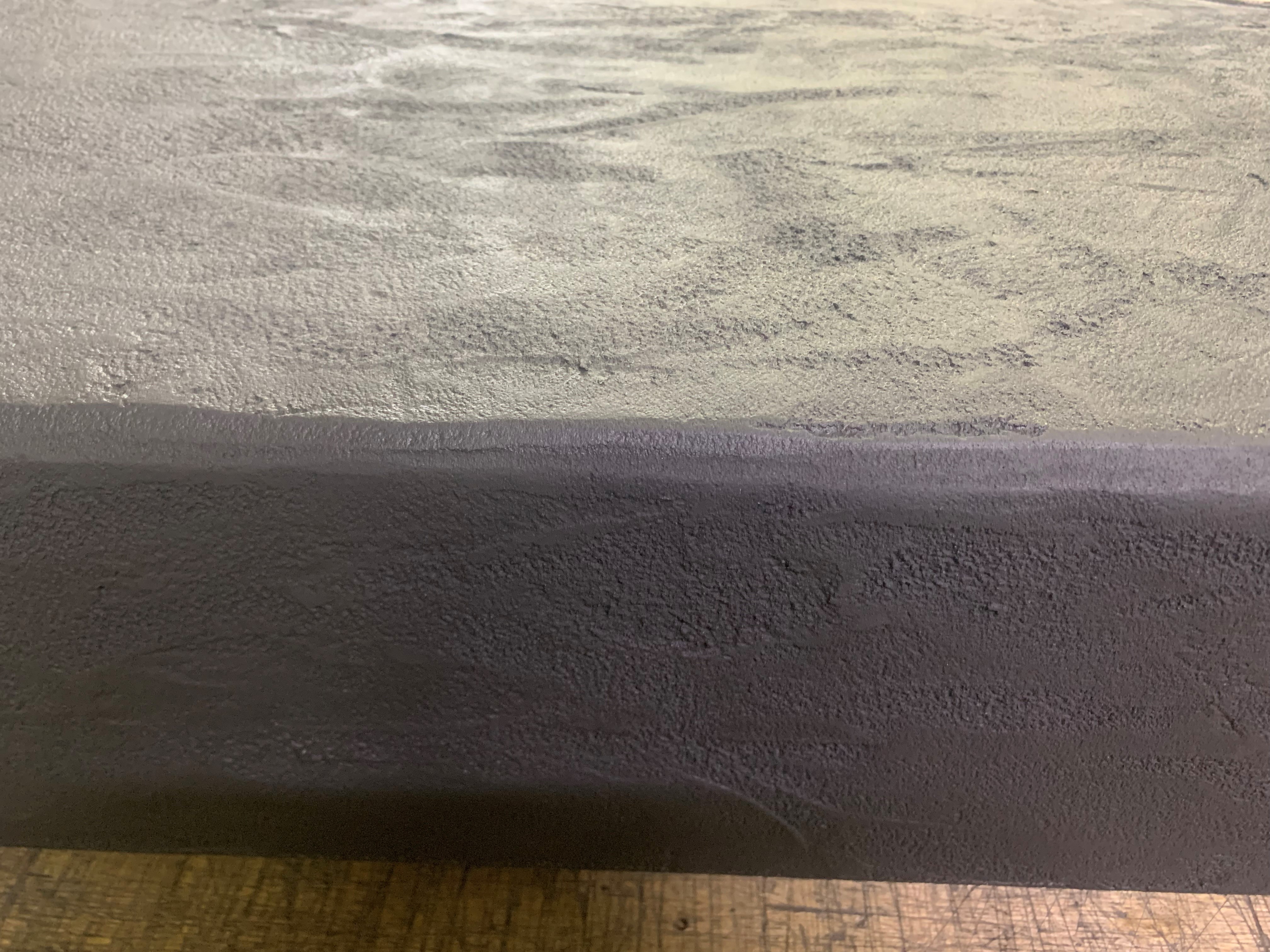 WISSMANN Design TV stand ART110 stainless steel + stone