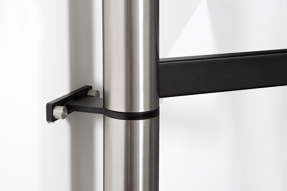 Wissmann design TV wall mount solution art112 stainless steel swivel