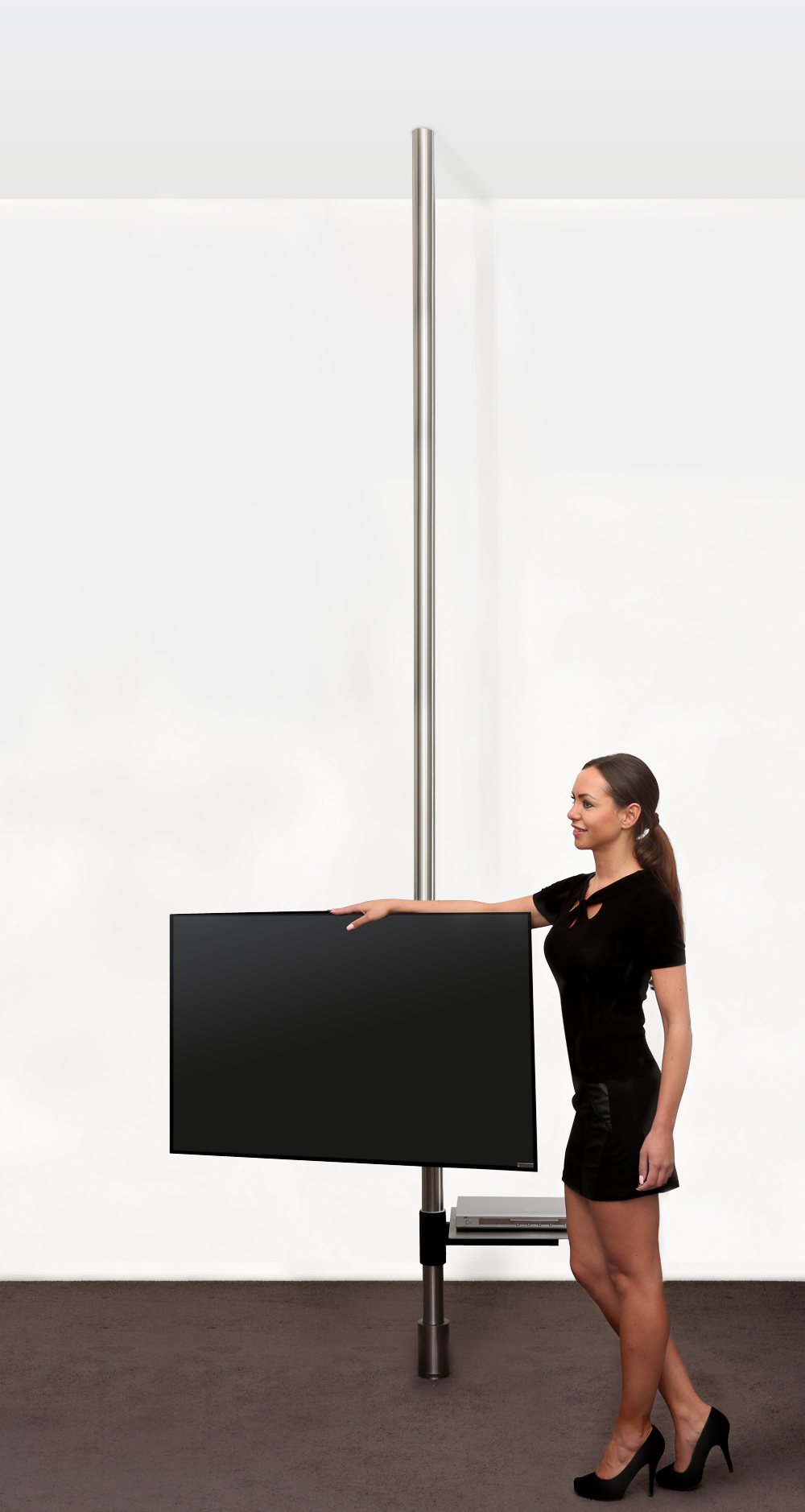 Wissmann Design TV mount column floor-ceiling post ART129