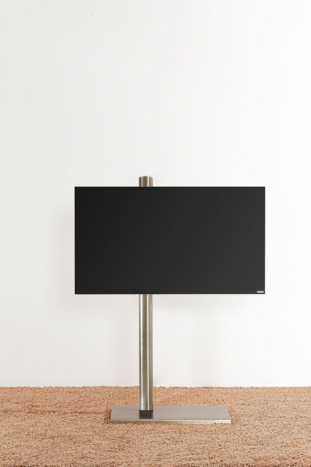 Wissmann Design TV stand column art118-ES stainless steel