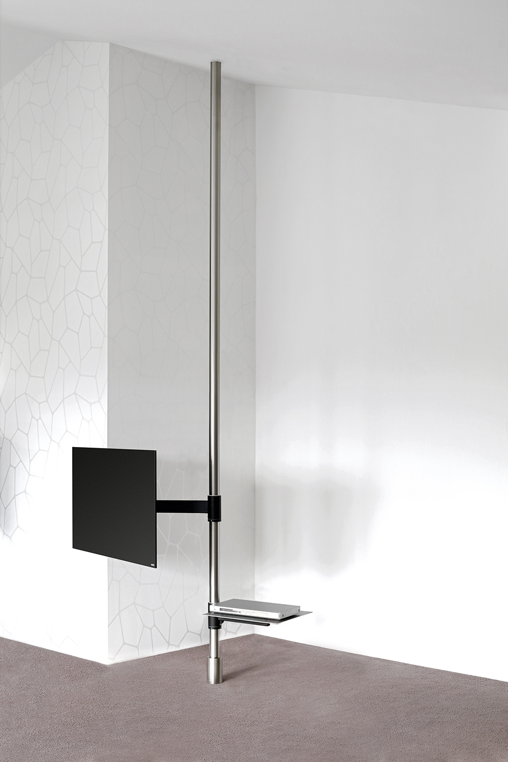 Wissmann Design TV mount column floor-ceiling post ART129