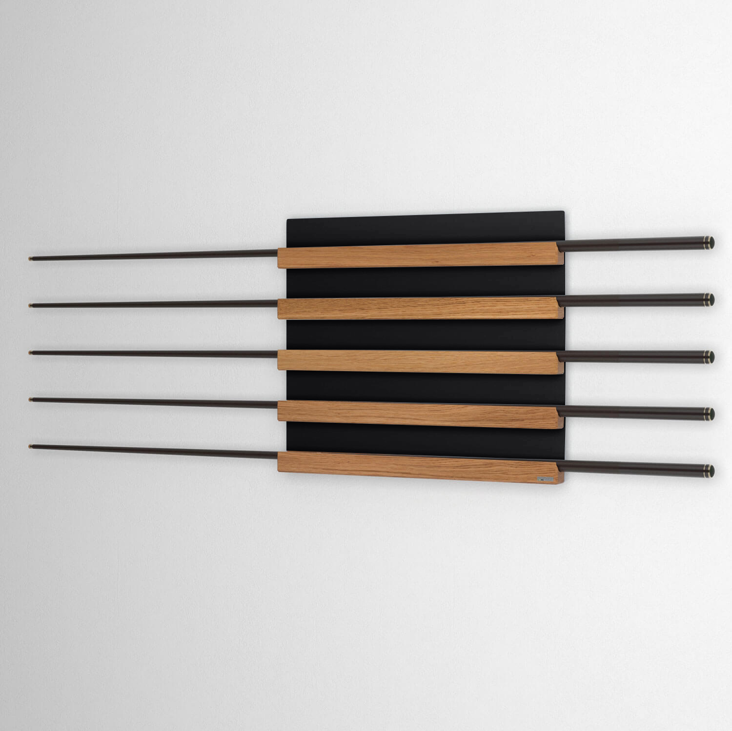 Wissmann Design cue wall holder qs art516 for billiards and snooker