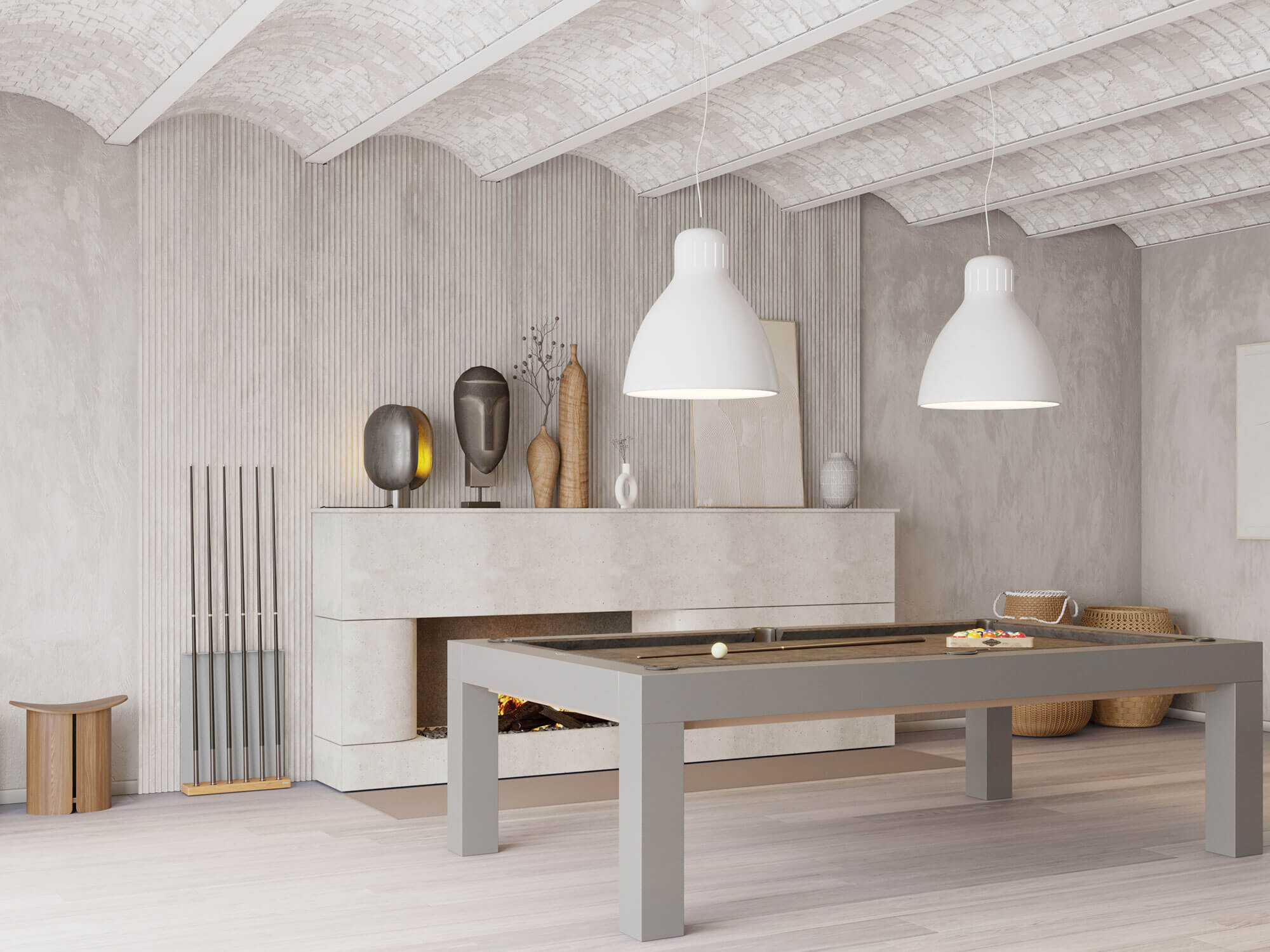 Wissmann Design cue stand / holder qs art515 for billiards and snooker