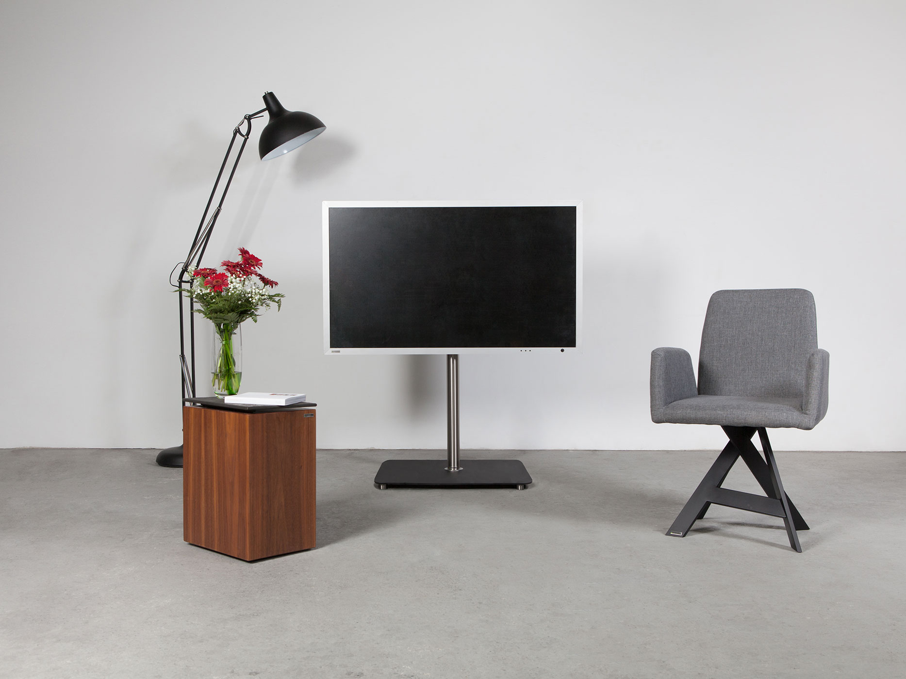 WISSMANN Design TV stand aro ART139-E angular