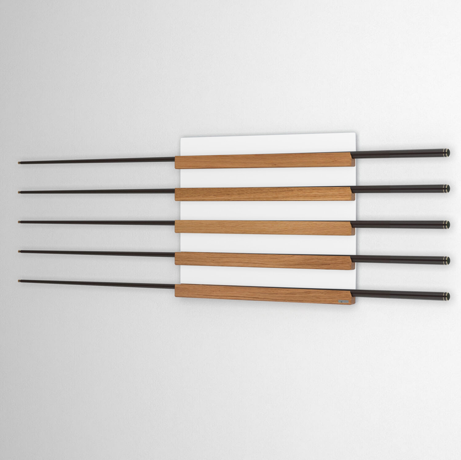 Wissmann Design cue wall holder qs art516 for billiards and snooker