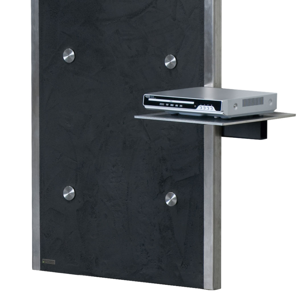 Wissmann Design TV wall mount plate art117-s slate look