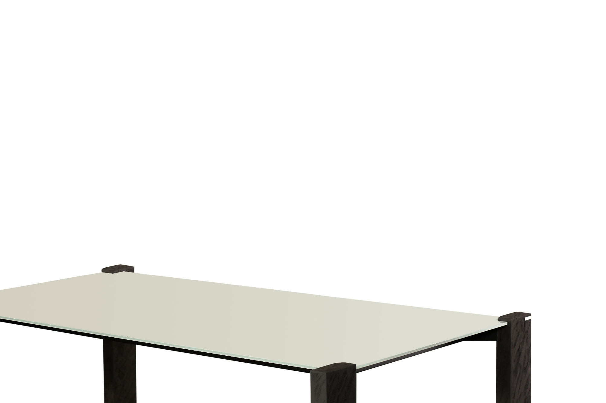 WISSMANN design dining table glass top art605