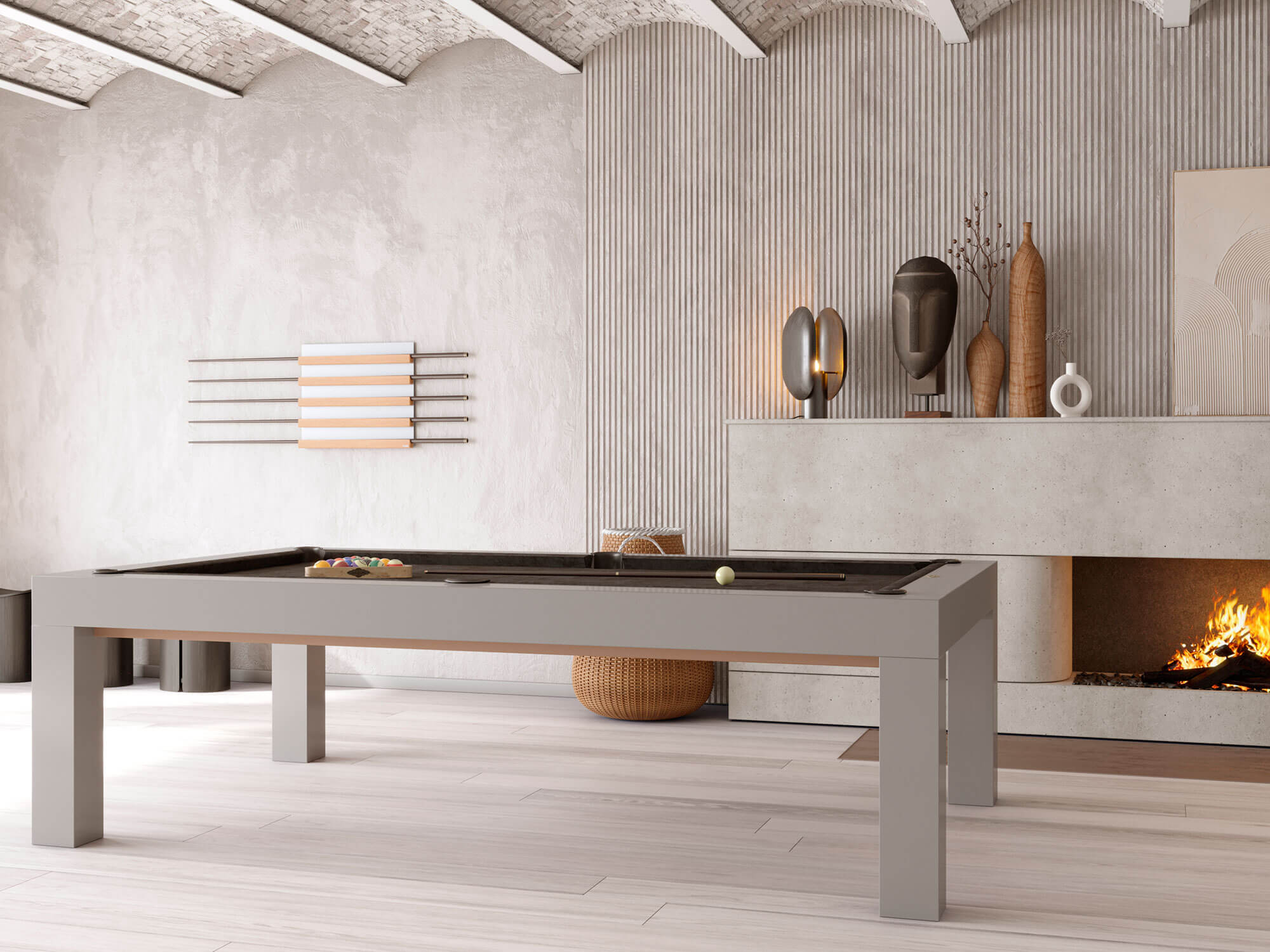 Wissmann Design cue wall holder qs art516 for billiards and snooker