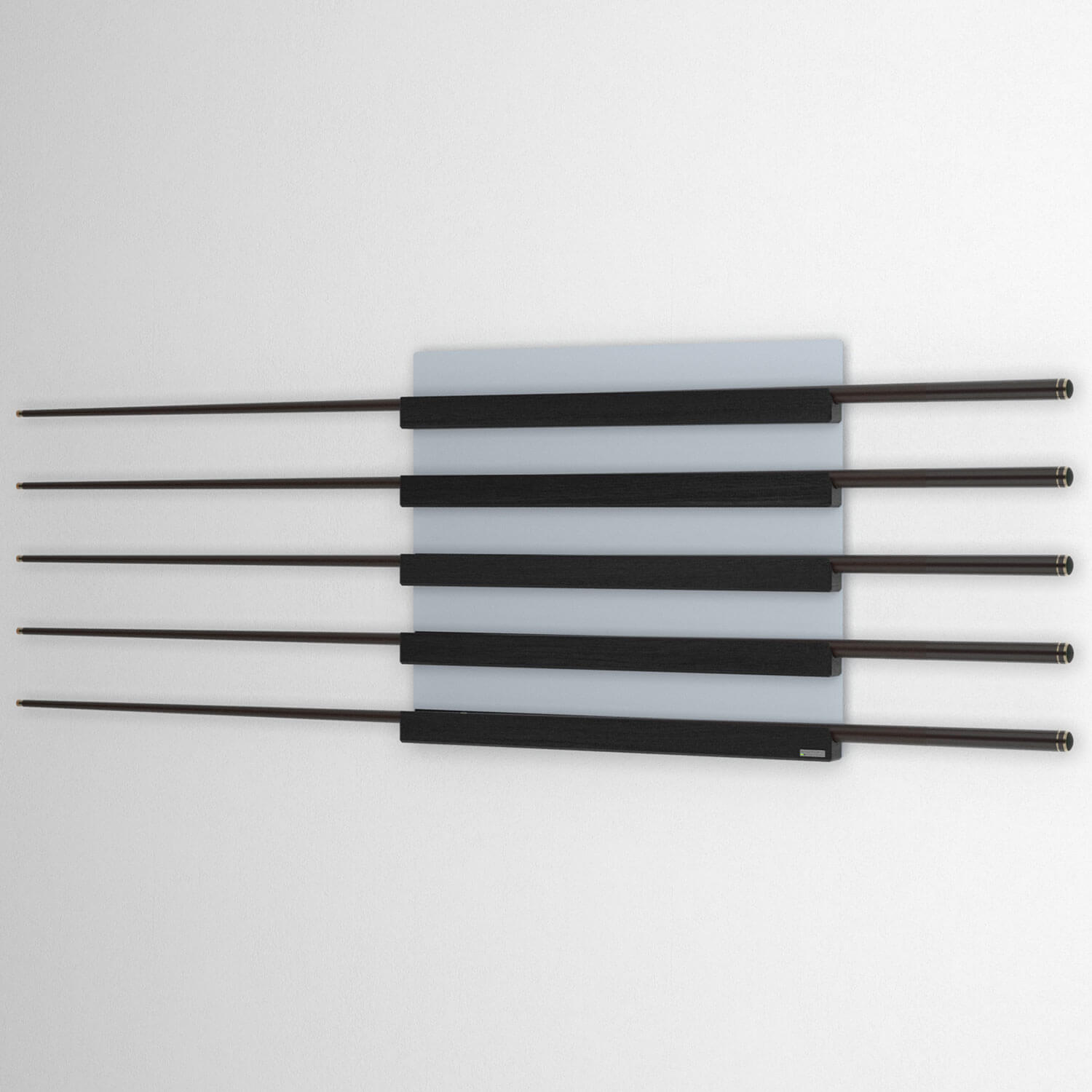 Wissmann Design cue wall holder qs art516 for billiards and snooker