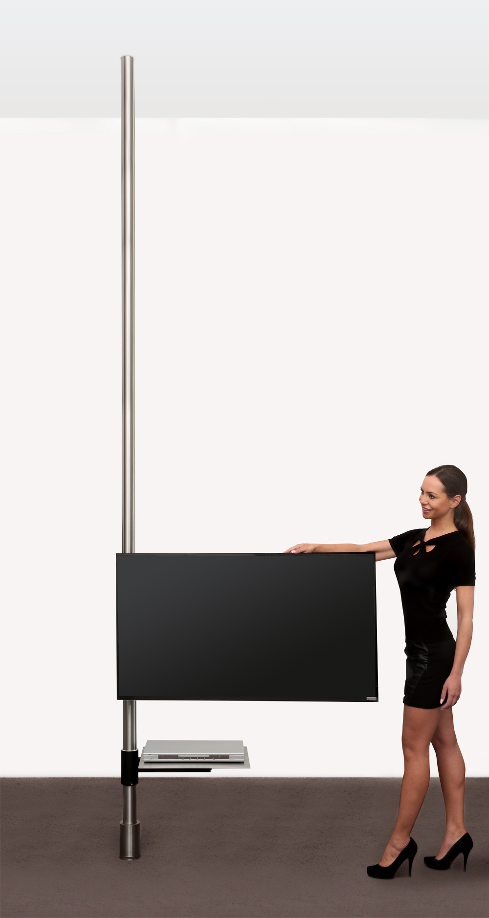 Wissmann Design TV mount column floor-ceiling post ART129