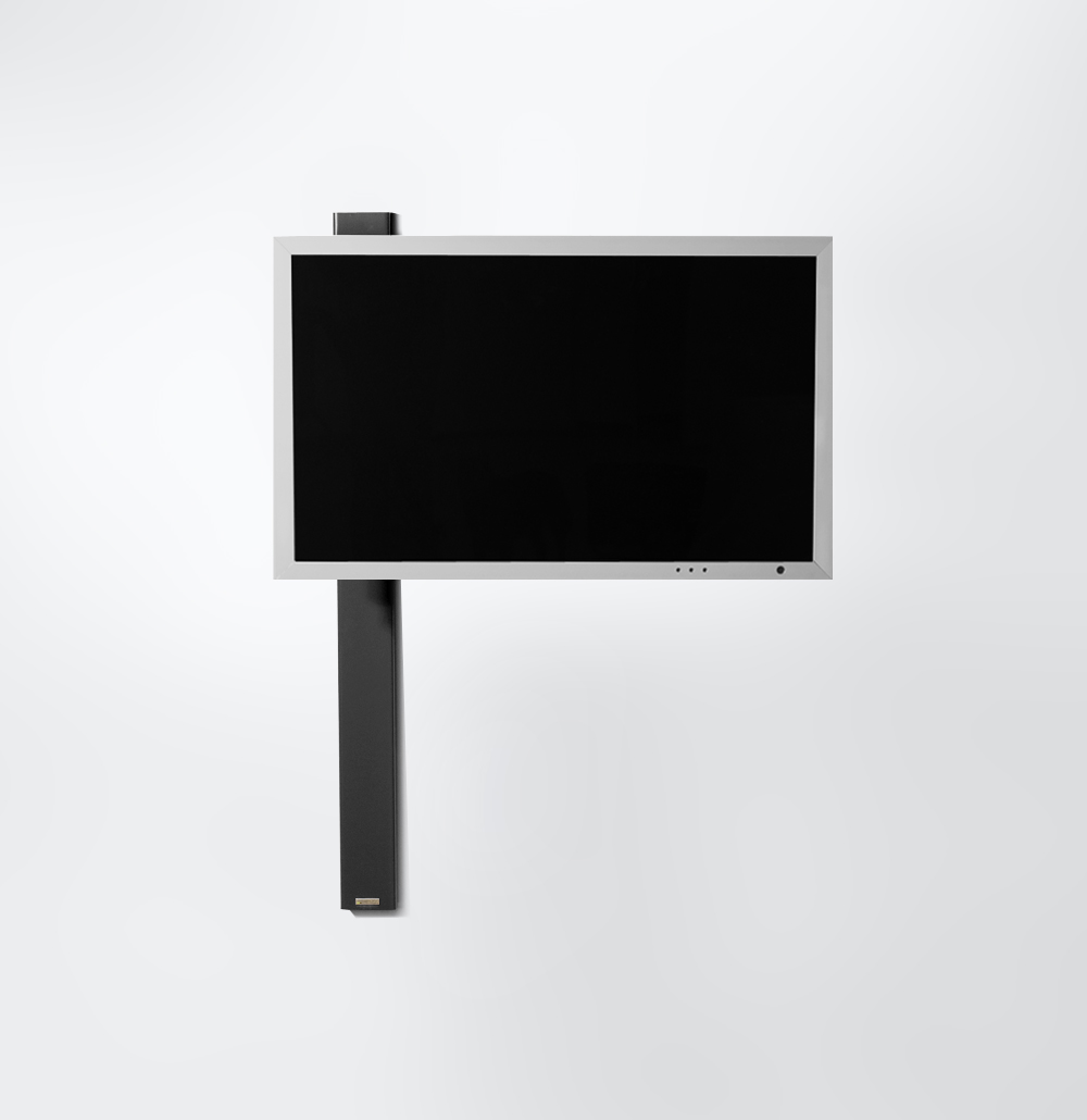 Wissmann design TV wall mount solution art128 swivel-mounted